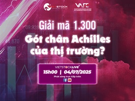 Vietstock LIVE #19: Giải mã 1,300 - Gót chân Achilles của thị trường?